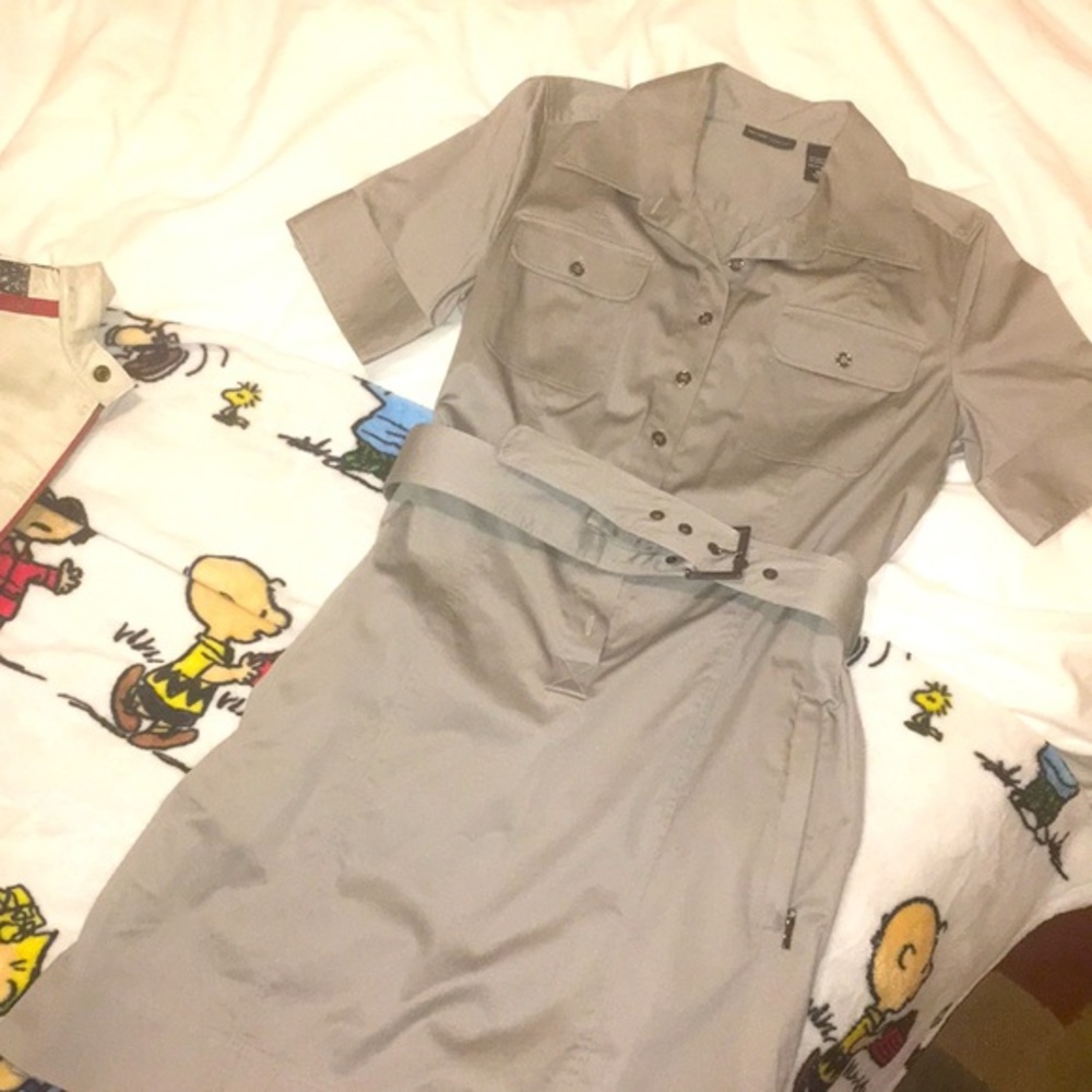 New York & Co. grey dress size 10 NWOT
